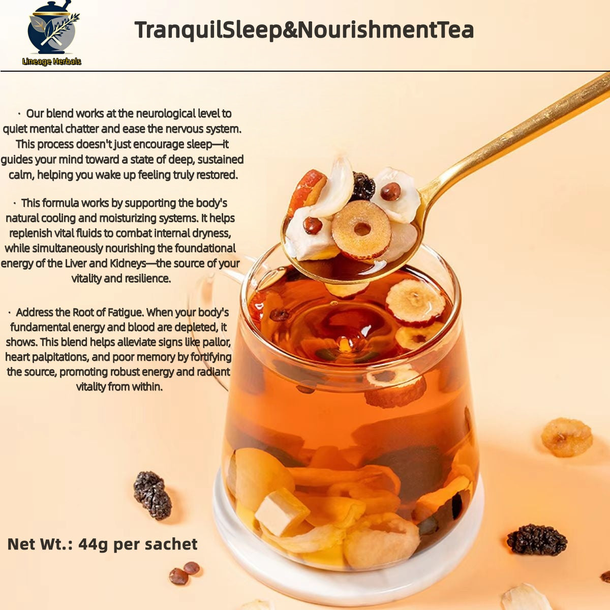 Tranquilsleep&NourishmentTea（10 Sachets per Bag）