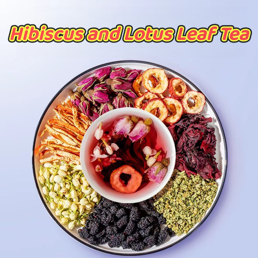 Hibiscus and Lotus LearTea（10 Sachets per Bag）