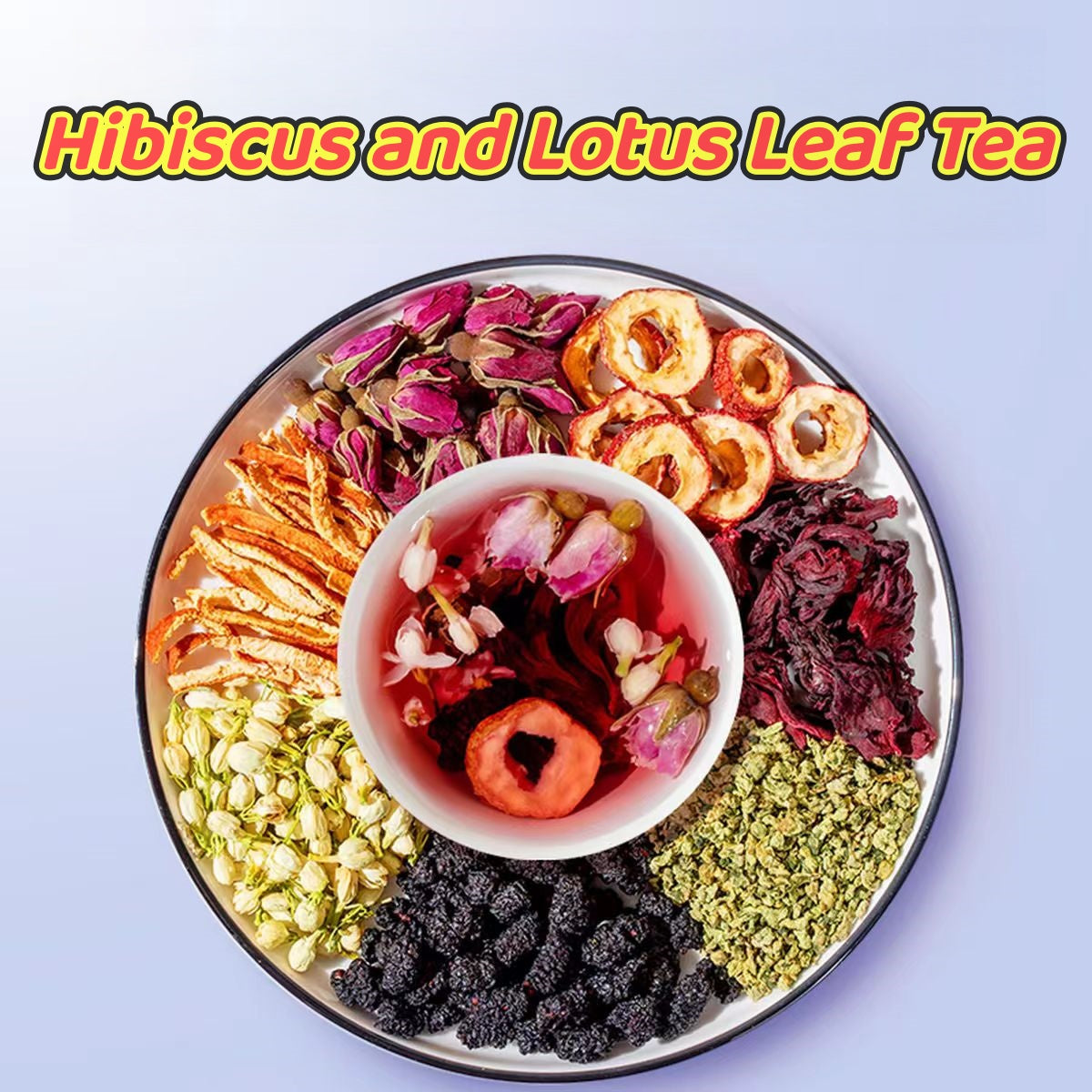 Hibiscus and Lotus LearTea（10 Sachets per Bag）