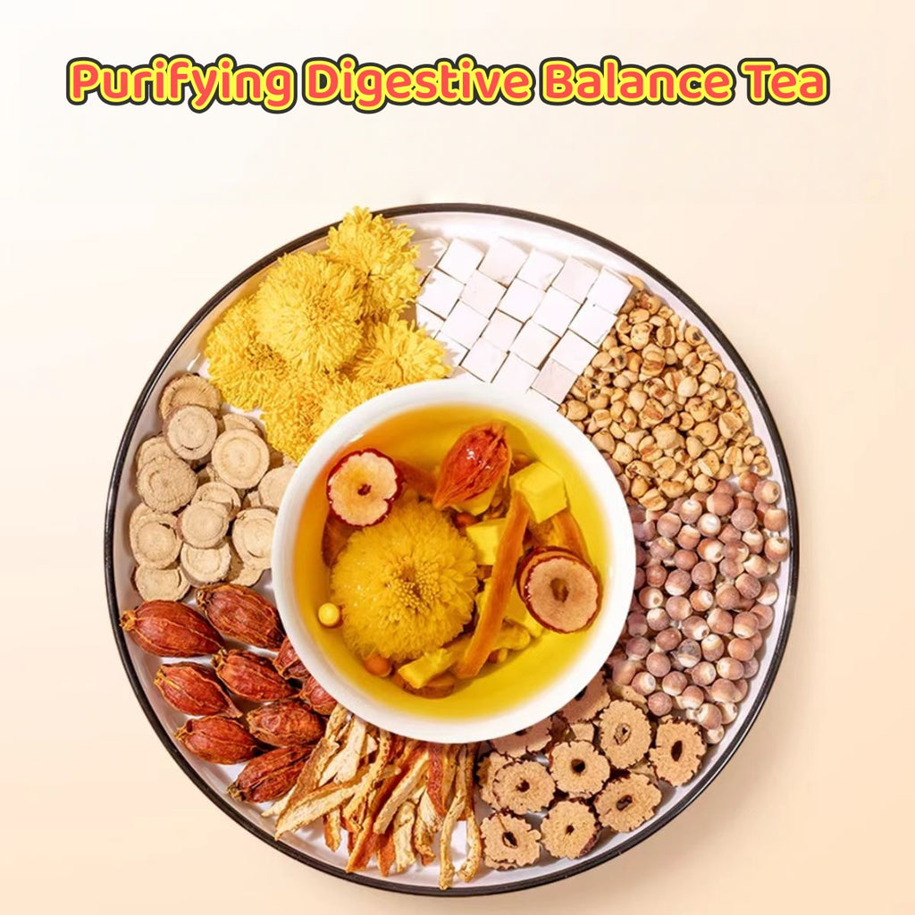 Purifying pigestive Balance Tea（10  Single-Serve Sachets）