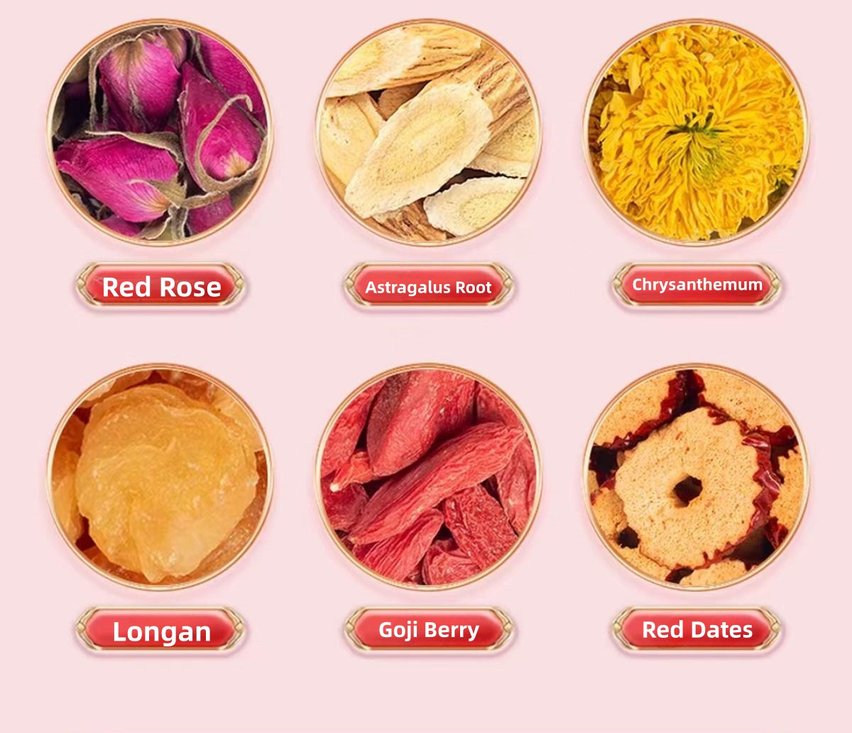 Goddess Rose Tea（10 Sachets per Bag）