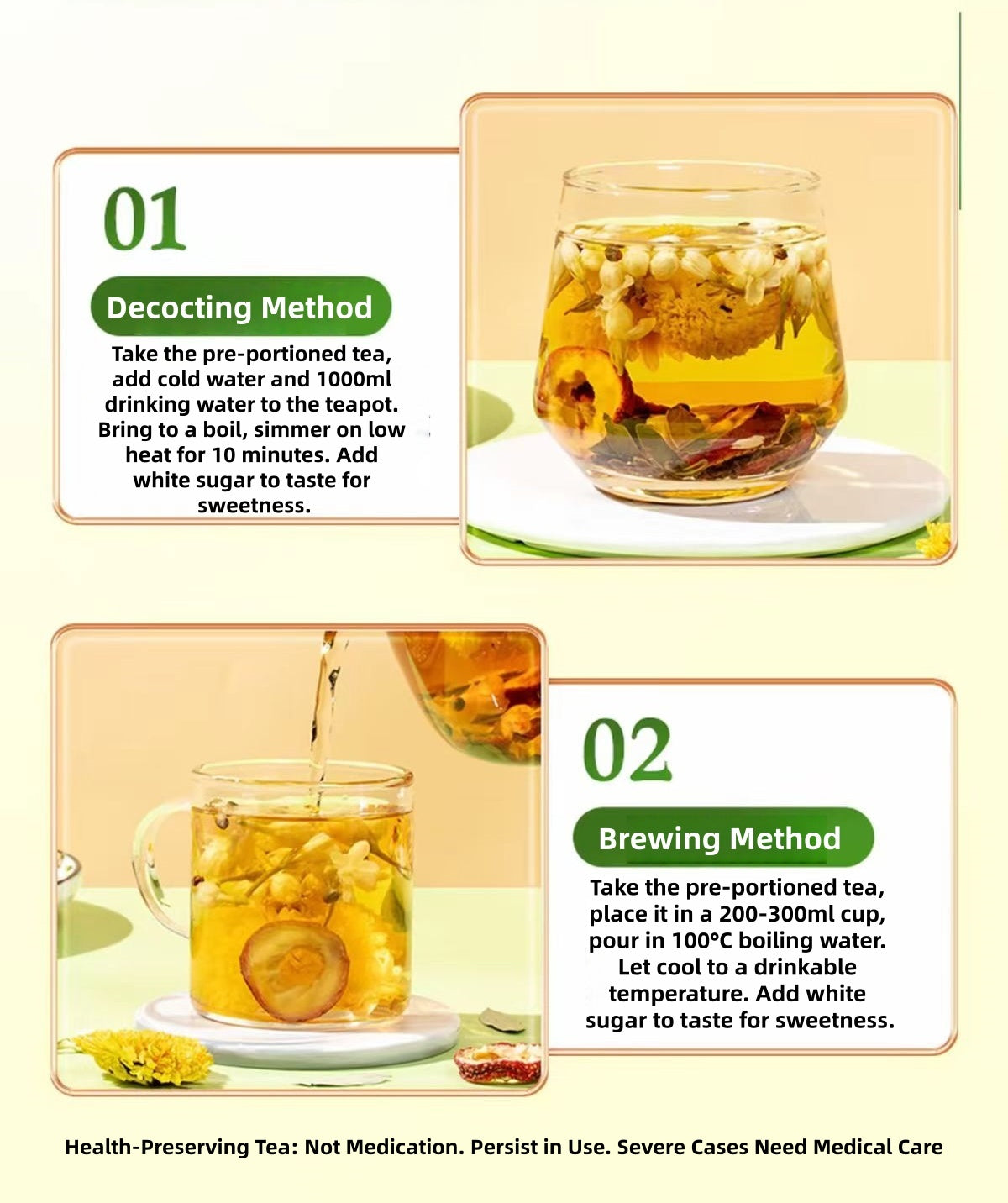 StoolPomoting Herbal Tea（10 Sachets per Bag）